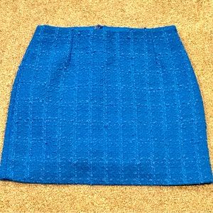 H&M Blue Mini Skirt